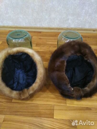 Шапки норковые
