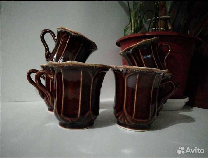 Новые керамические кружки - бокалы