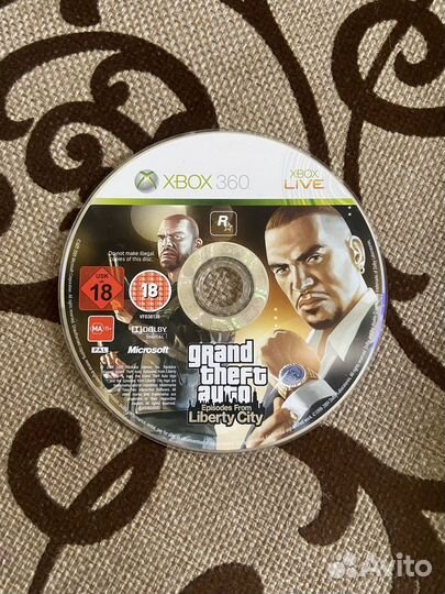 Диски на xbox 360