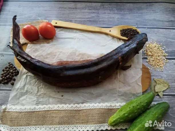 Копченая щука Копченая рыба Копчение Мясо