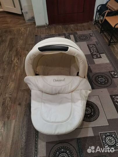 Коляска 2 в 1 эко кожа