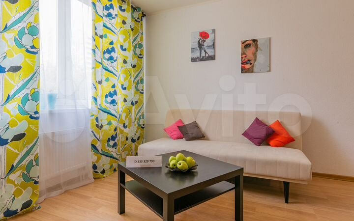 1-к. квартира, 43 м², 2/10 эт.