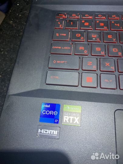 Игровой ноутбук msi rtx 3050