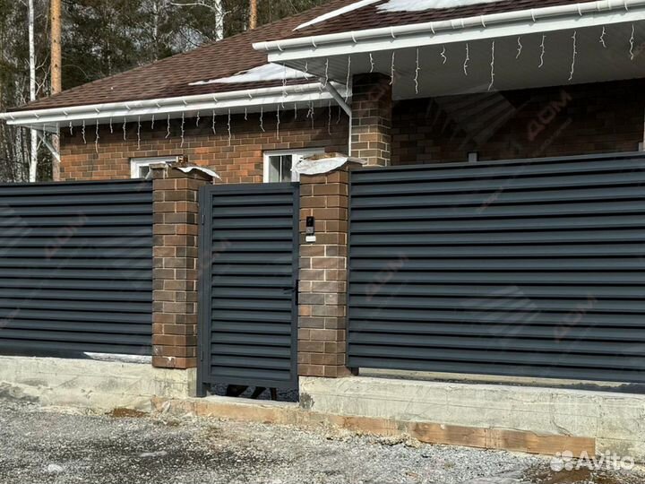 Забор жалюзи еврозабор