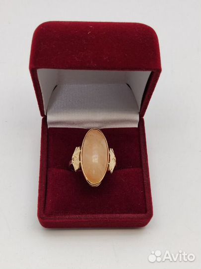 Е.Ц. Кольцо с камнем, золото 583, id 48557
