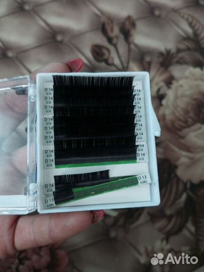 Ресницы для наращивания бу