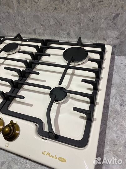 Газовая поверхность il Monte BH-607E бежевая