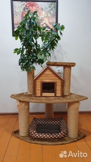 Когтеточка с домиком