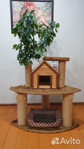 Когтеточка с домиком