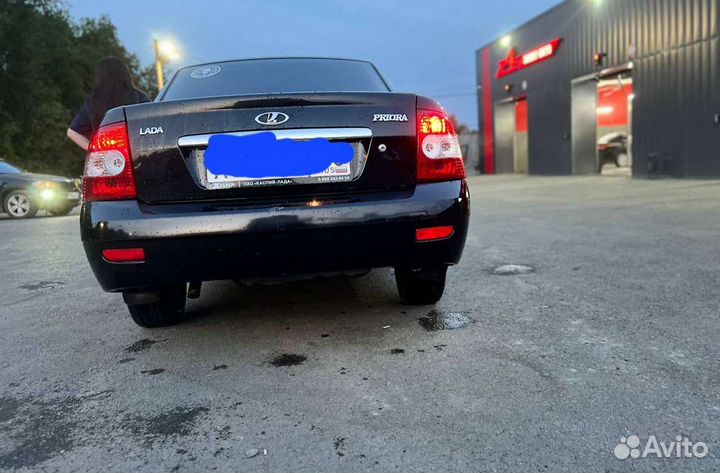 Задний бампер приора1