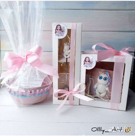 Набор детской посуды. Подарок