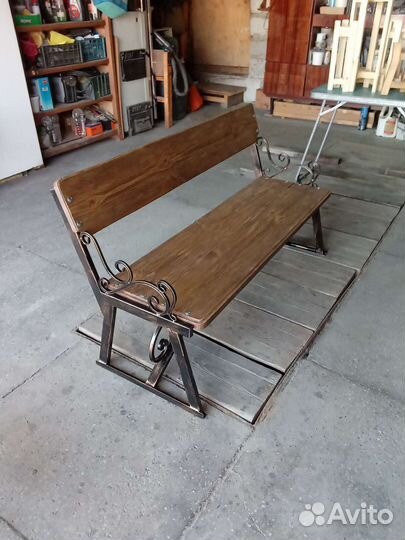 Кованные скамейки