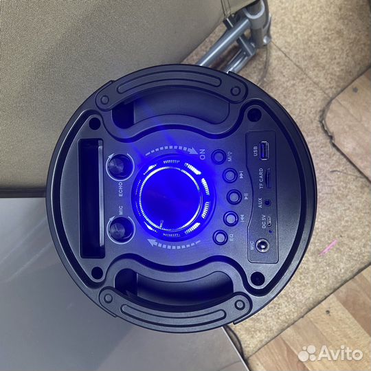 Блютуз колонка 51см с микрофоном