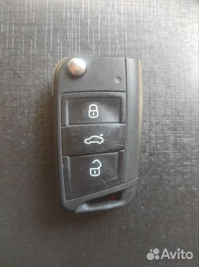Чехол для ключа skoda