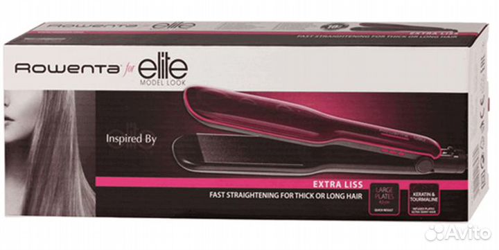 Выпрямитель для волос Rowenta Extra Liss SF4112F0