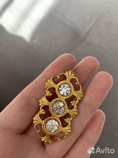 Винтажная брошь СССР 60х годов