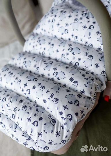 Конверт зимний от 0-12мес + комбез