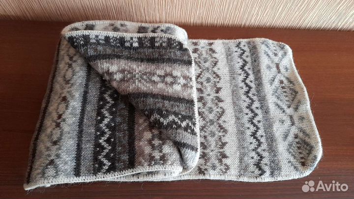 Шарфы, палантин, снуд новые, шерсть, хор.подарок