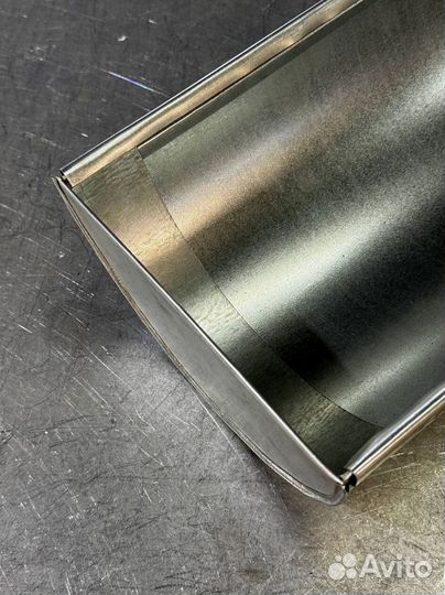 Угол желоба водосточный металлический