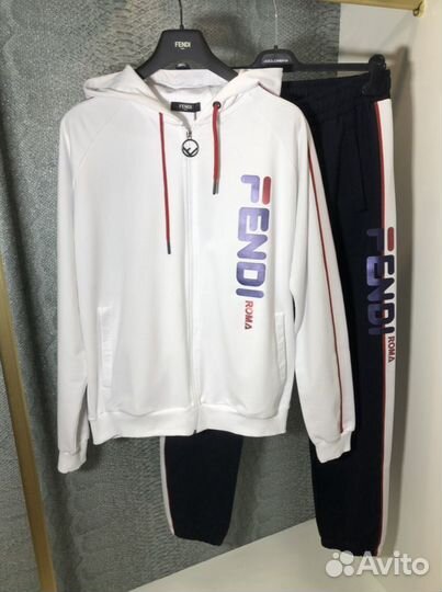 Fendi спортивный костюм с логотипом
