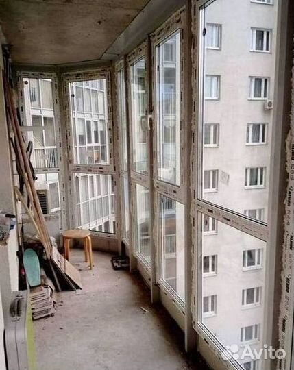 Окна и балконы новые