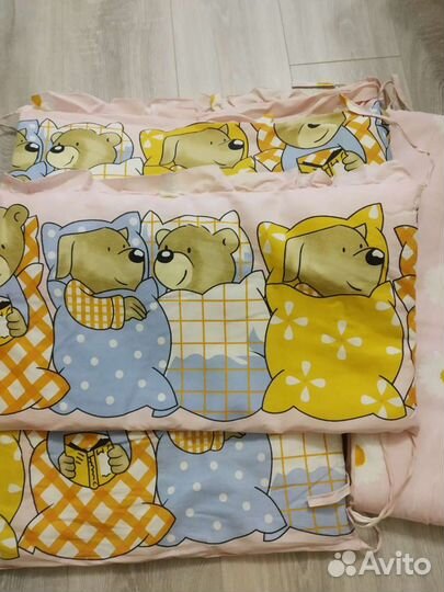 Бортики для манежа