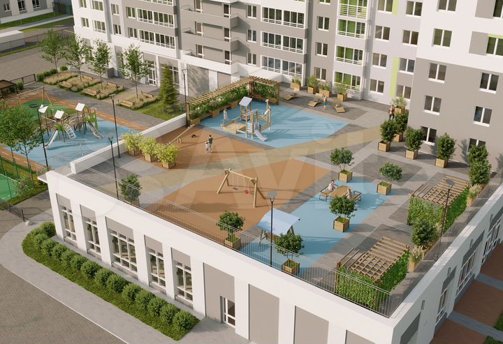 2-к. квартира, 44,6 м², 4/24 эт.