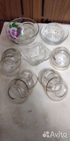 Вазы для цветов,пиалы,салатницы и креманки