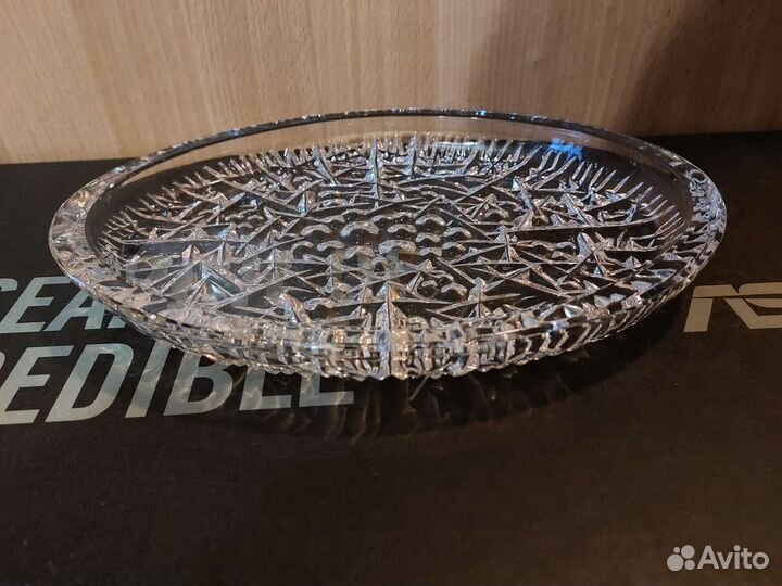 Хрустальное блюдо