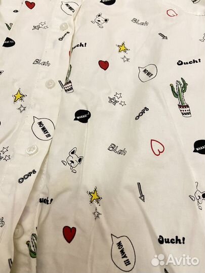 Рубашка школьная