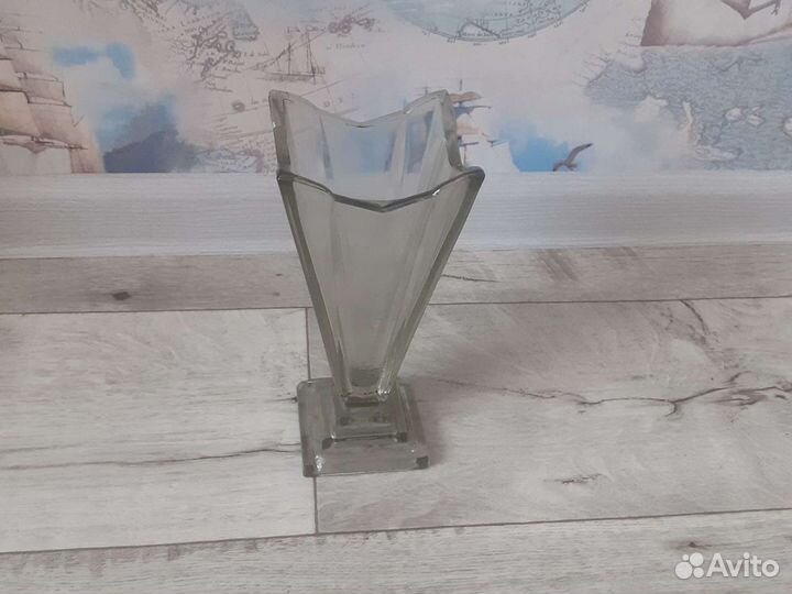 Ваза стеклянная СССР