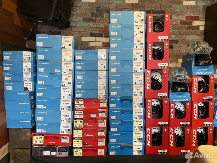 Детские хоккейные Коньки CCM и Bauer Yth