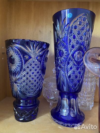 Ваза хрустальная СССР