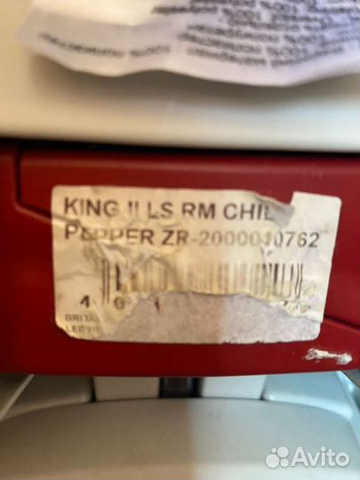 Детское автокресло britax romer king 2