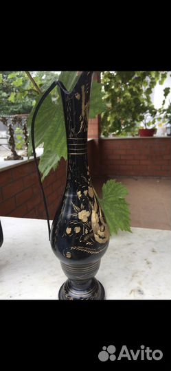 Кувшин металический декоративный индия