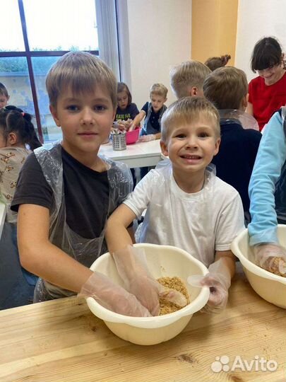 Шоколадный выездной мастер-класс для детей