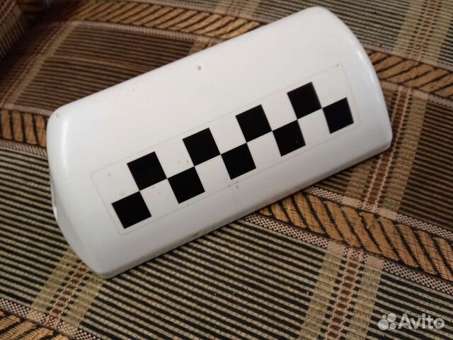 Шашка для такси новая