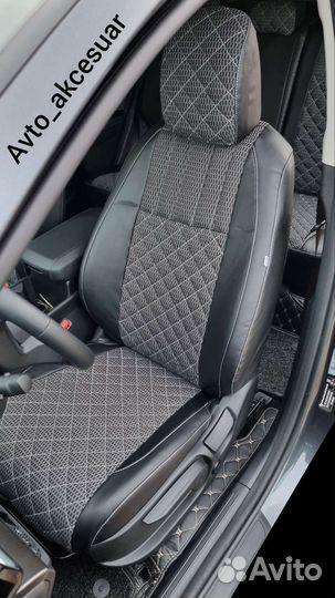 Чехлы Киа Спортейдж 5 / Kia Sportage 5 Комбиниров