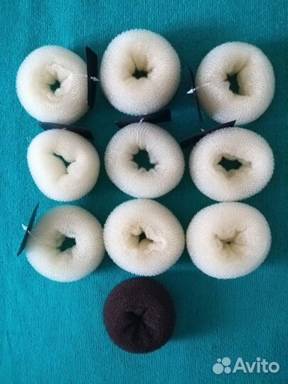 Шпильки невидимки валики бублики для волос новые