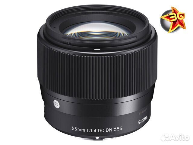Объектив Sigma AF 56mm f/1.4 DC DN Contemporary Ni