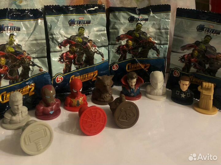 Марвел Marvel Киндеры, Стиратели