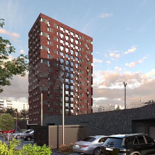 2-к. квартира, 59,9 м², 12/17 эт.