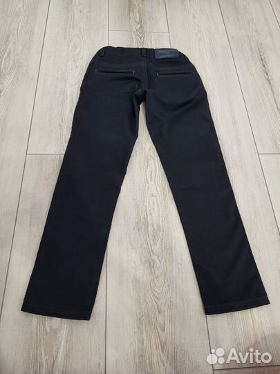 Брюки синие, 122 размер