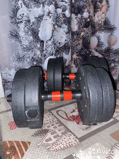 Гантели разборные 15 кг