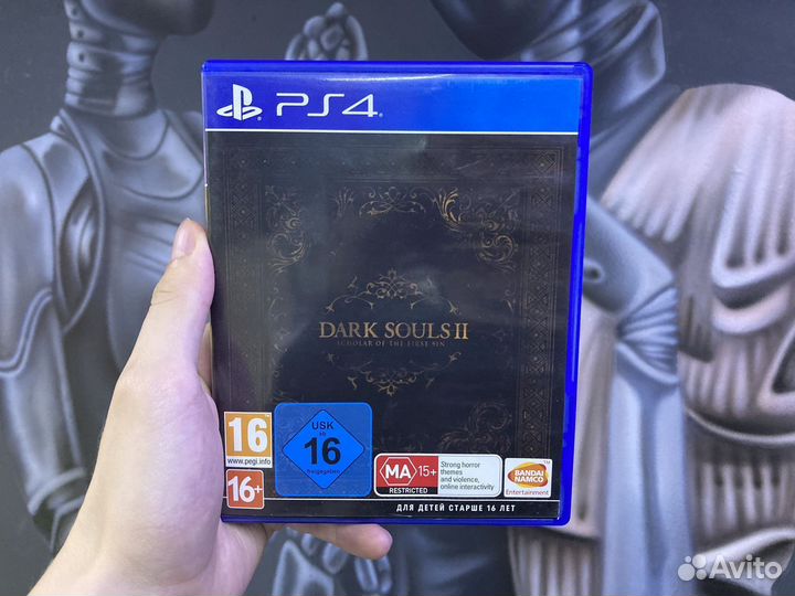 Диск ps4 ps5 Dark Souls 2