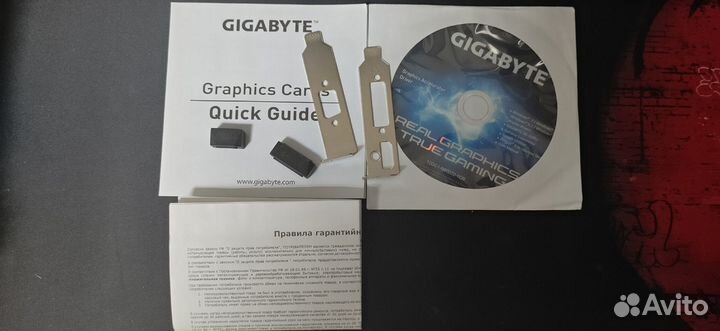 Видеокарта Nvidia GeForce Gigabyte GT 710 1Gb