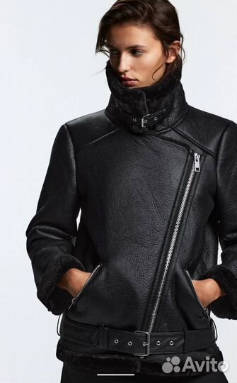 Дубленка женская Zara(премиум качество)