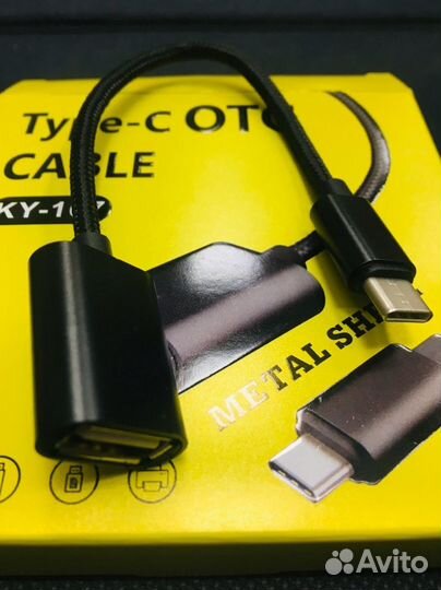 Кабель переходник OTG USB Type-C