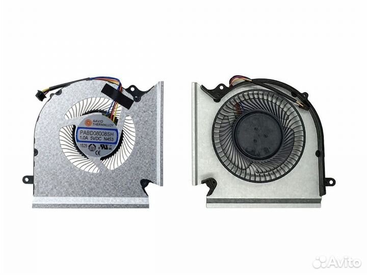 Кулер Pabd08008SH-N453 для MSI GE66 GP66 (CPU)