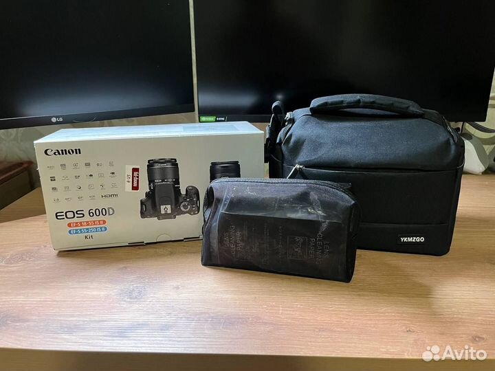 Canon EOS 600D Kit (18-55IS II + 55-250 IS)